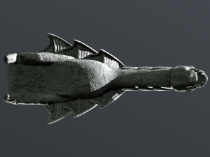 Waterspout Gargoyle Fell Mount 3D Model