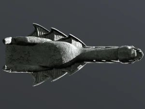 Waterspout Gargoyle Fell Mount 3D Model