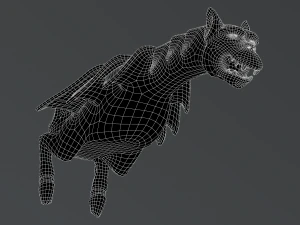 Waterspout Gargoyle Fell Mount 3D Model