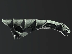 Waterspout Gargoyle Vrykolakas 3D Model