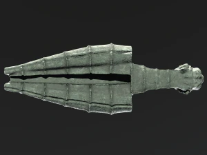 Waterspout Gargoyle Pteropanther 3D Model