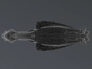 Waterspout Gargoyle Pteropanther 3D Model