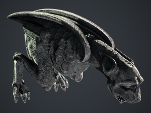 Waterspout Gargoyle Simargl Modelo 3D