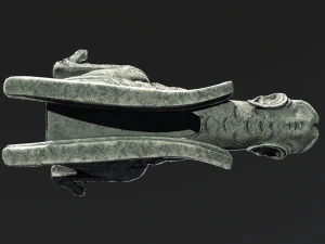 Waterspout Gargoyle Simargl 3D Model
