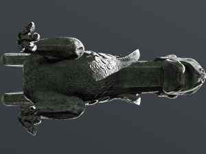 Waterspout Gargoyle Simargl 3D Model