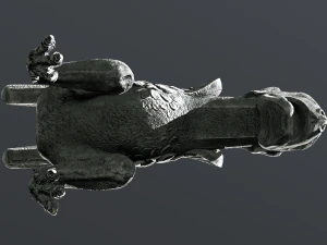 Waterspout Gargoyle Simargl 3D Model