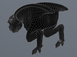Waterspout Gargoyle Simargl 3D Model