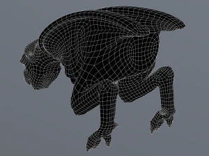 Waterspout Gargoyle Simargl 3D Model