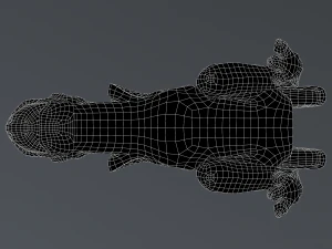 Waterspout Gargoyle Simargl 3D Model
