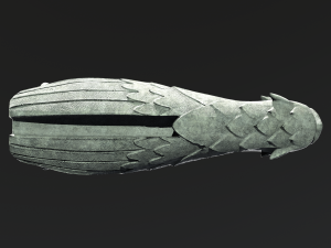 Waterspout Gargoyle Owl Parrot 3D Модель