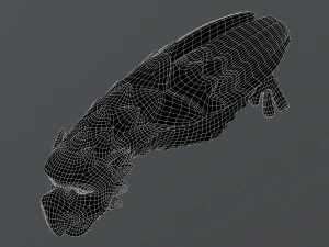 Waterspout Gargoyle Owl Parrot 3D Model