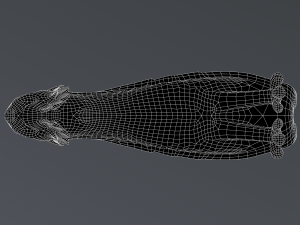 Waterspout Gargoyle Owl Parrot 3D Модель
