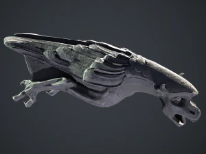 Tromba marina gárgola Bennu Modelo 3D