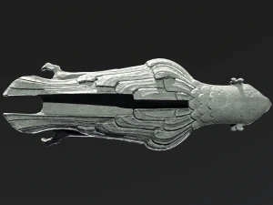 Waterspout Gargoyle Bennu 3D Model
