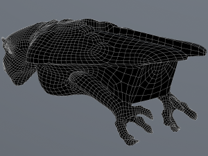 Waterspout Gargoyle Bennu 3D Model
