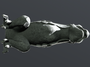 Waterspout Gargoyle Harpy 3D Model