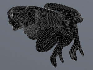 Waterspout Gargoyle Harpy 3D Model
