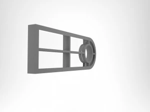 Окно Лин 3D Модель