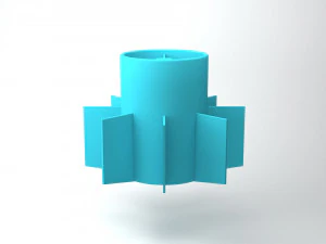 3d модель держателя ручки 3D Принт Модель