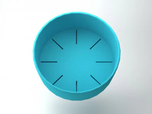 3d модель держателя ручки 3D Принт Модель