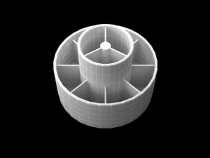 3d модель держателя ручки 3D Принт Модель
