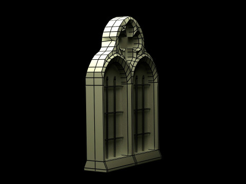 Medieval Window 3D Модель