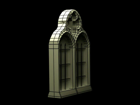 Medieval Window 3D Model