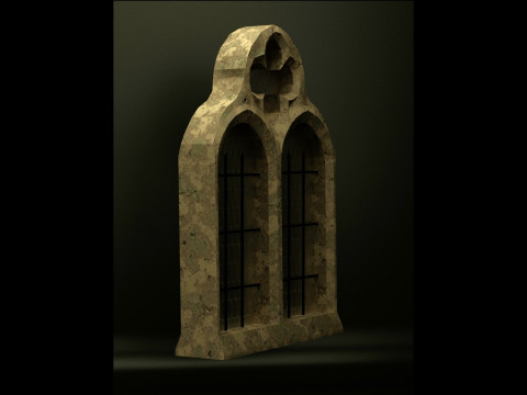 Medieval Window 3D Модель