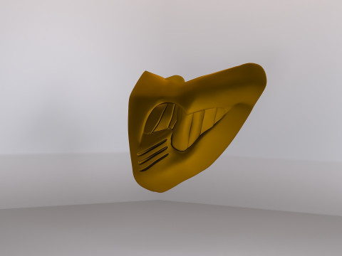 Scorpion Mask 3Dプリントモデル
