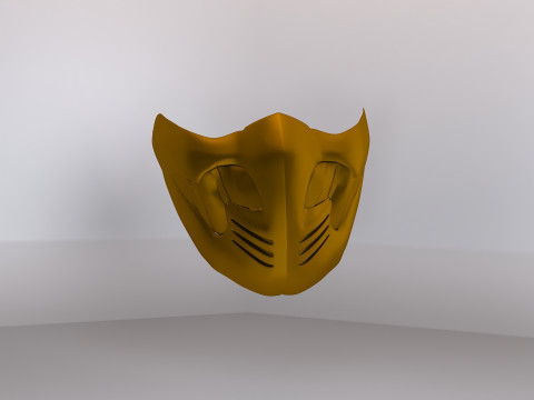 Scorpion Mask 3D Принт Модель
