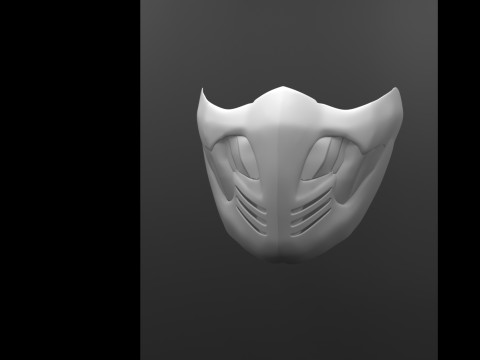 Scorpion Mask 3Dプリントモデル