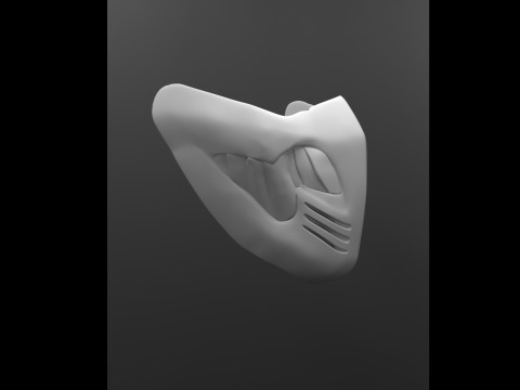 Scorpion Mask 3Dプリントモデル