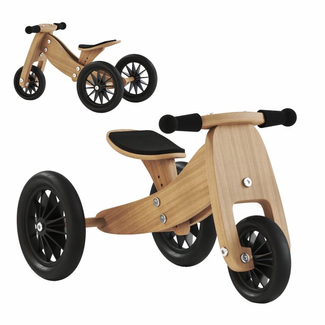 Childrens Balance Bike Modello 3D .c4d .max .obj .3ds .fbx .stl .blend 