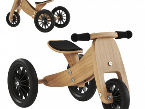 Childrens Balance Bike 3D 모델