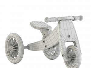 Childrens Balance Bike Modello 3D