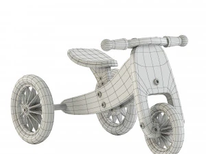 Childrens Balance Bike 3D Model