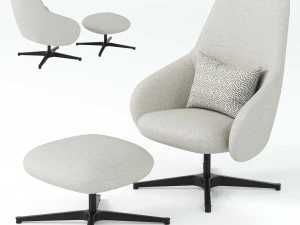 NEBULALOUNGEALUArmchair 3D Model
