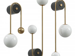 Lampadario Amalia Modello 3D