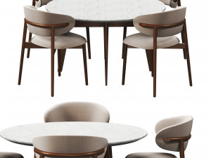 Oleandrochairtable 3D Model