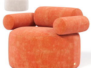 Armchair Atrani 3D Model