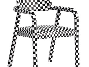 Elvia Dining Chair 3D Model