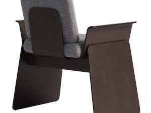 Base bend armchair 3D Модель