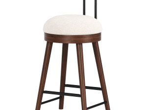 Plaza Counter Stool 3D Модель