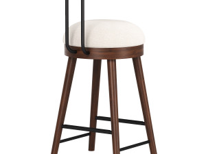 Plaza Counter Stool 3D Модель