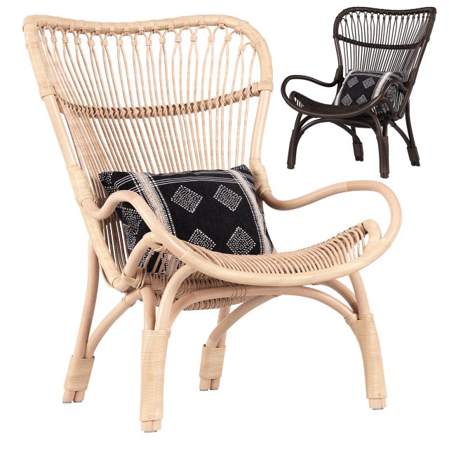 Feelgood Designs HIGHBACK Armchair Modello 3D .c4d .max .obj .3ds .fbx .stl .blend 