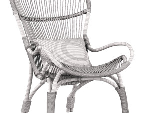 Feelgood Designs HIGHBACK Armchair Modello 3D