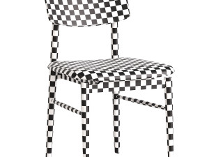 Scandinavian Dining Chair 3D मॉडल