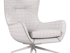JENSEN Armchair Modèle 3D