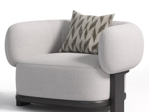 AZURE ONE SEAT SOFA Modelo 3D