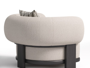 AZURE ONE SEAT SOFA Modelo 3D